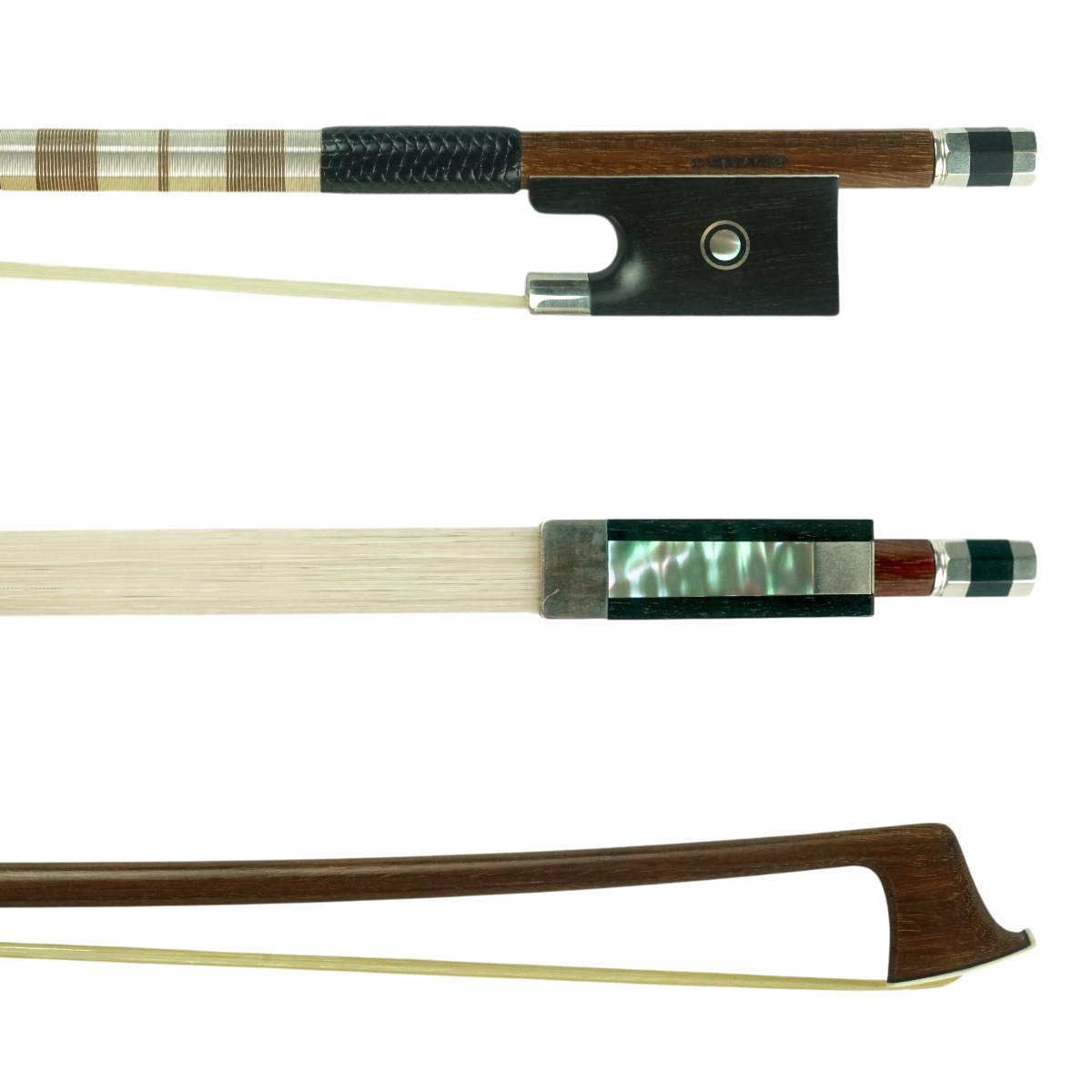 Arco Violino Carlos Galacha Ipê 2025 n707 63,4 g Prata