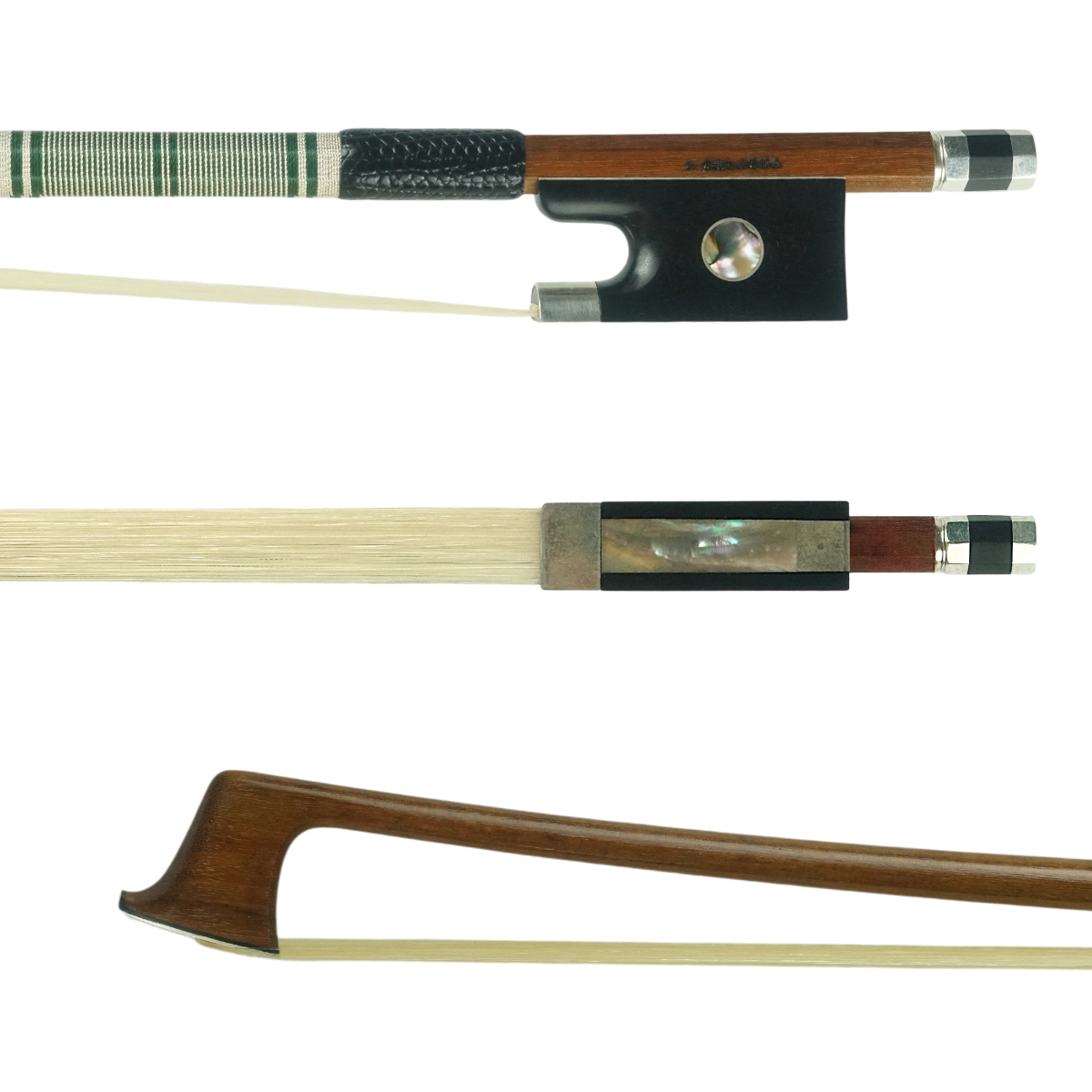  Arco Violino Carlos Galacha Ipê 2025 n709 62,5 g Prata Especial