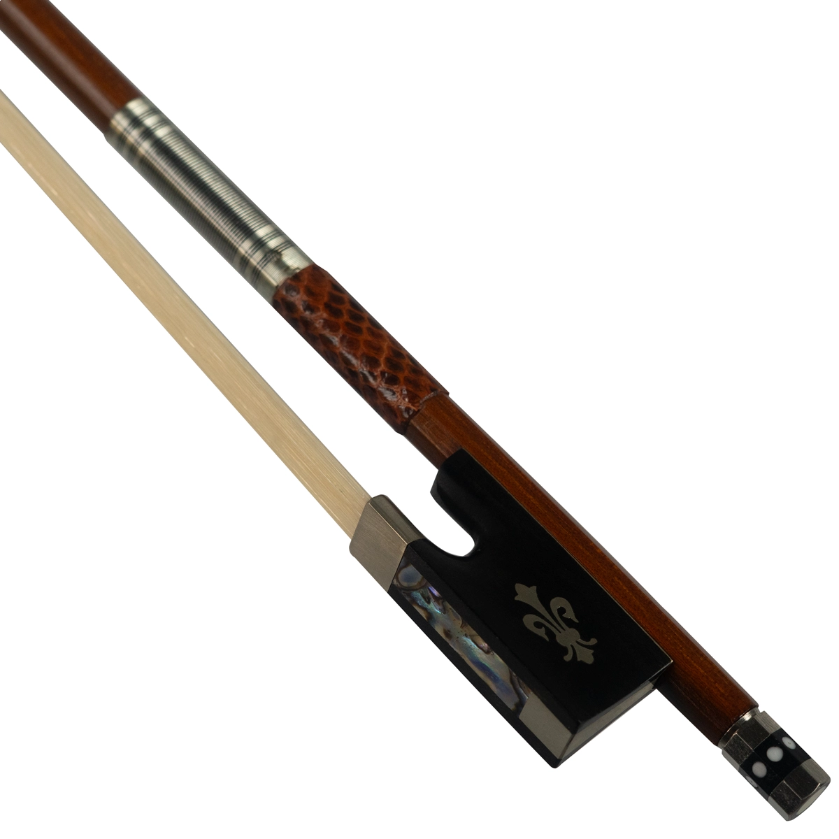 Arco Violino Erudithus V11 Ébano Flor-de-lis Níquel