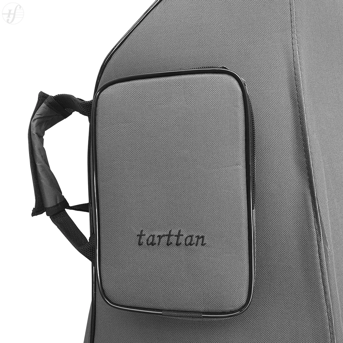 Capa Violoncelo Tarttan Slim Fio 600 Cinza Grafite