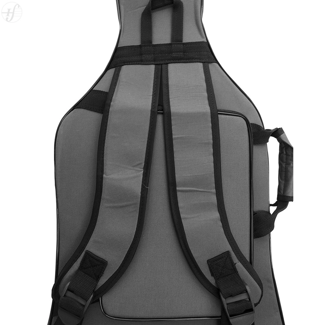 Capa Violoncelo Tarttan Slim Fio 600 Cinza Grafite