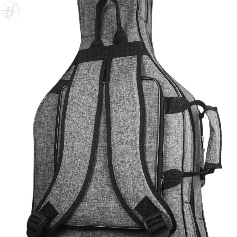 Capa Violoncelo Tarttan Slim 4/4 Fio 600 Jeans Cinza