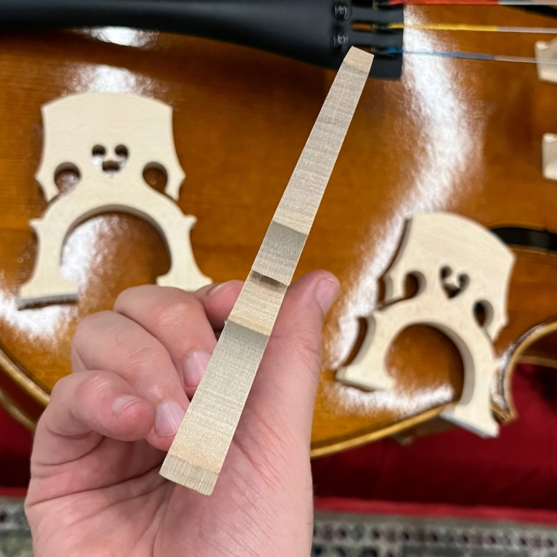 Cavalete Violoncelo Tarttan Francês 3/4
