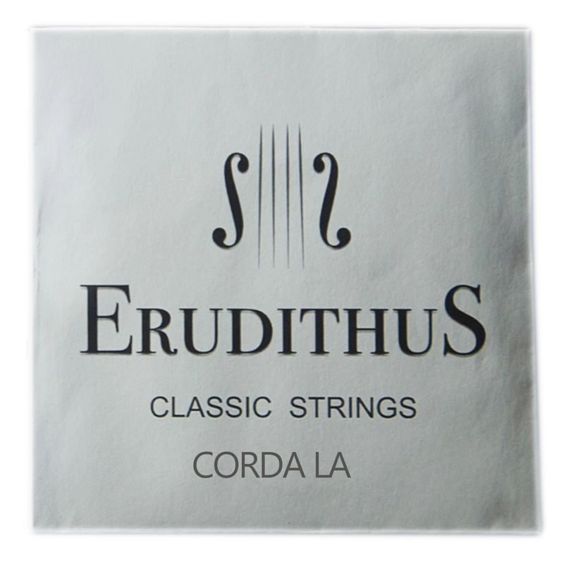  Corda Violino Erudithus 2ª La A Cromo (kit com 10)