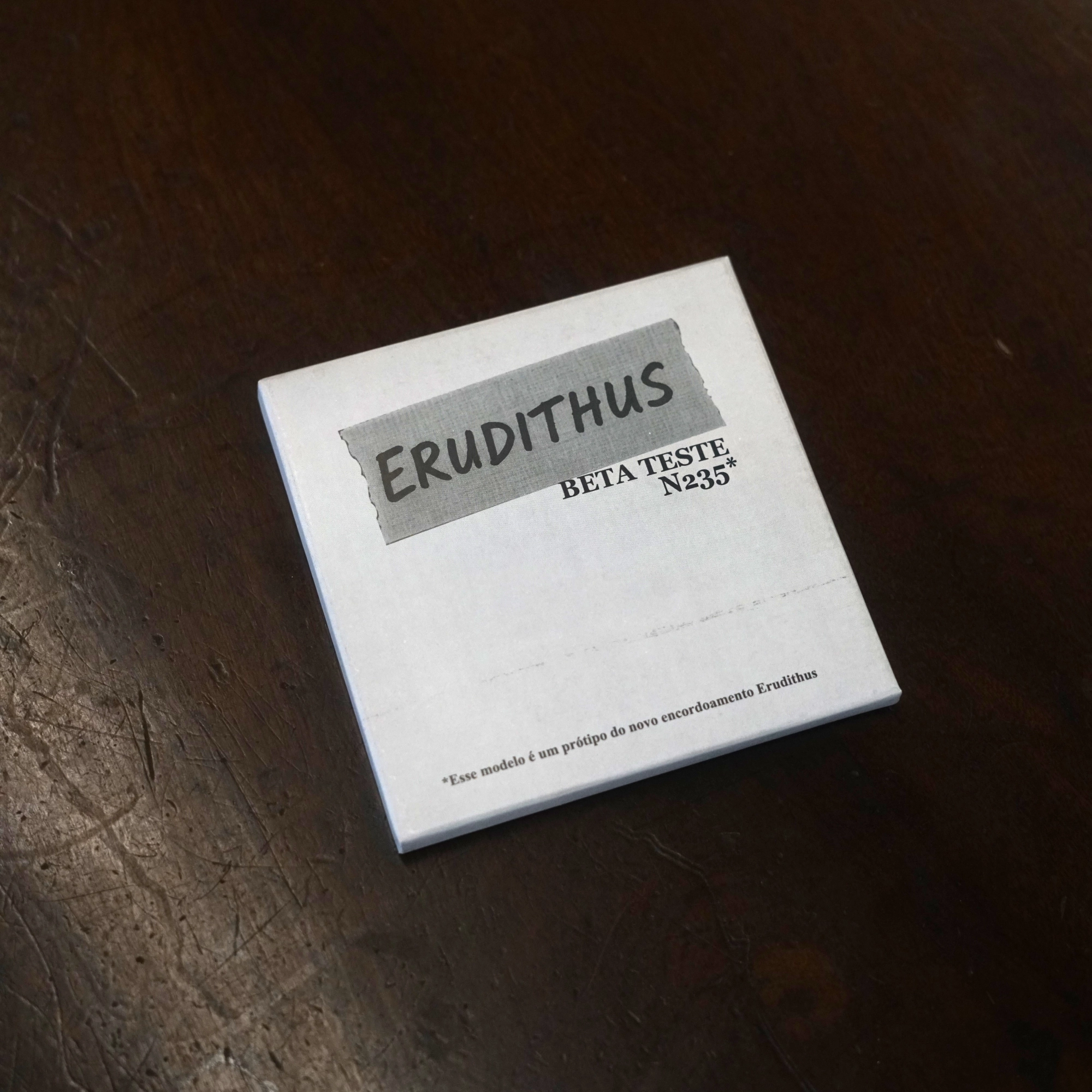 Encordoamento Violino Erudithus BETA TESTE 235