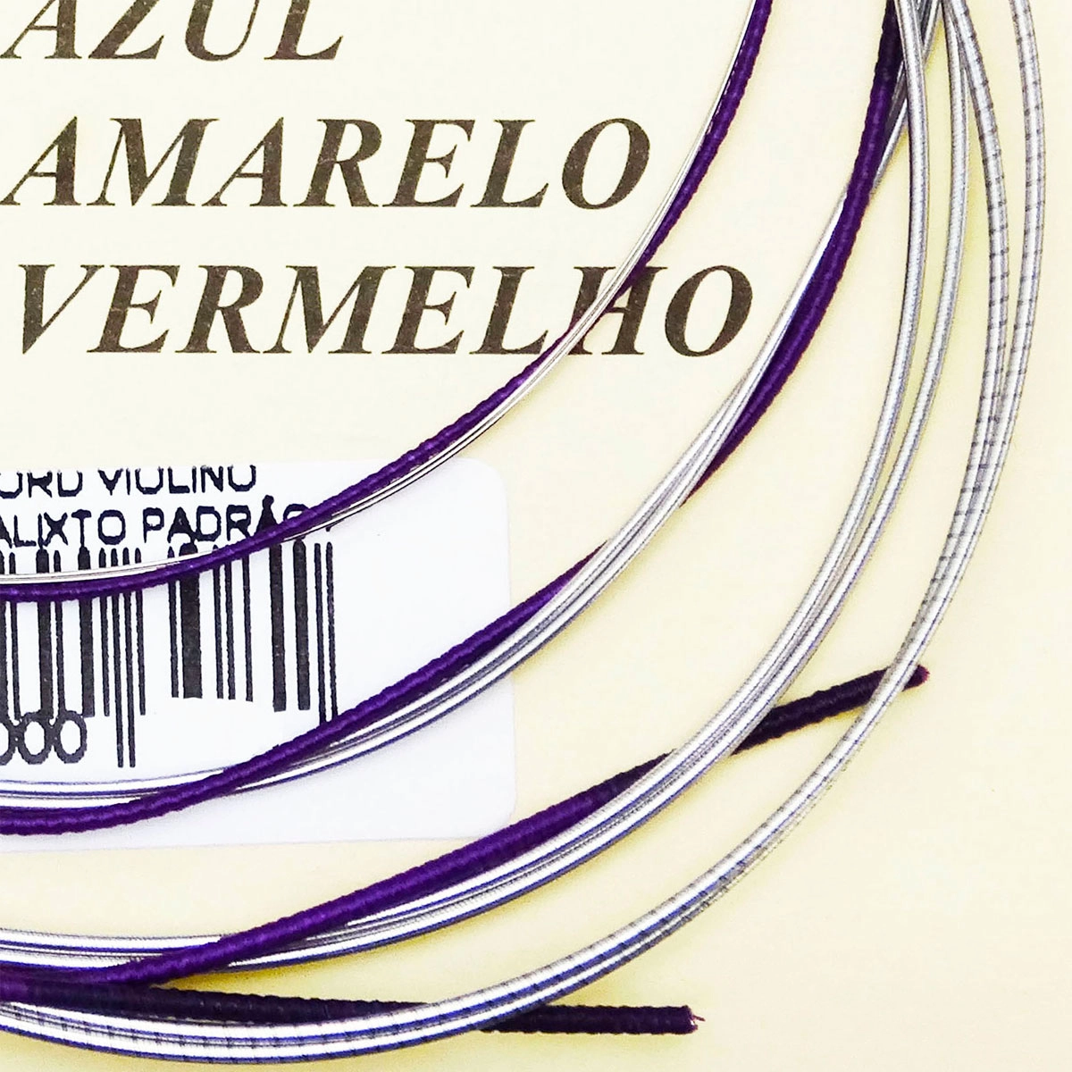  Encordoamento Violino Mauro Calixto Padrão 4/4 (kit com 5)