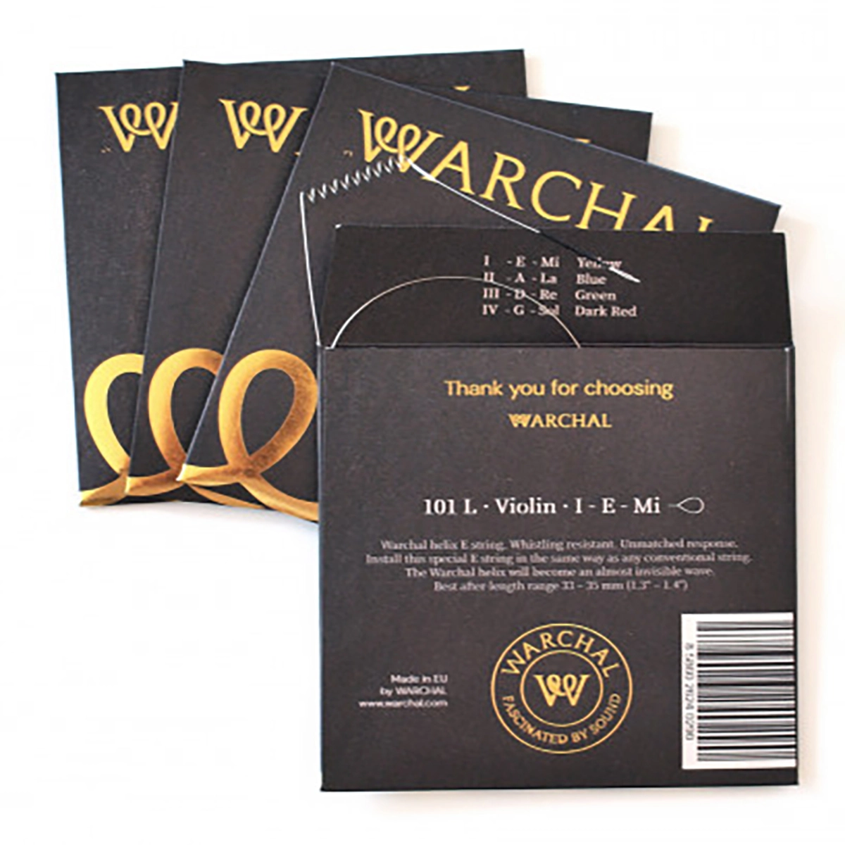 Encordoamento Violino Warchal The Beast 100B