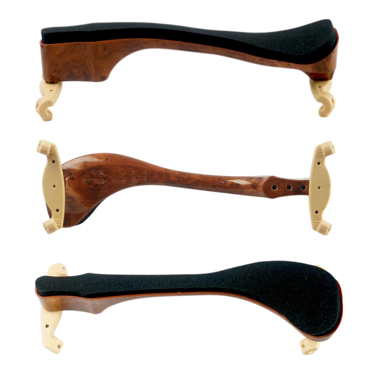 Espaleira Erudithus Madeira SH18 Slim Violino 4/4