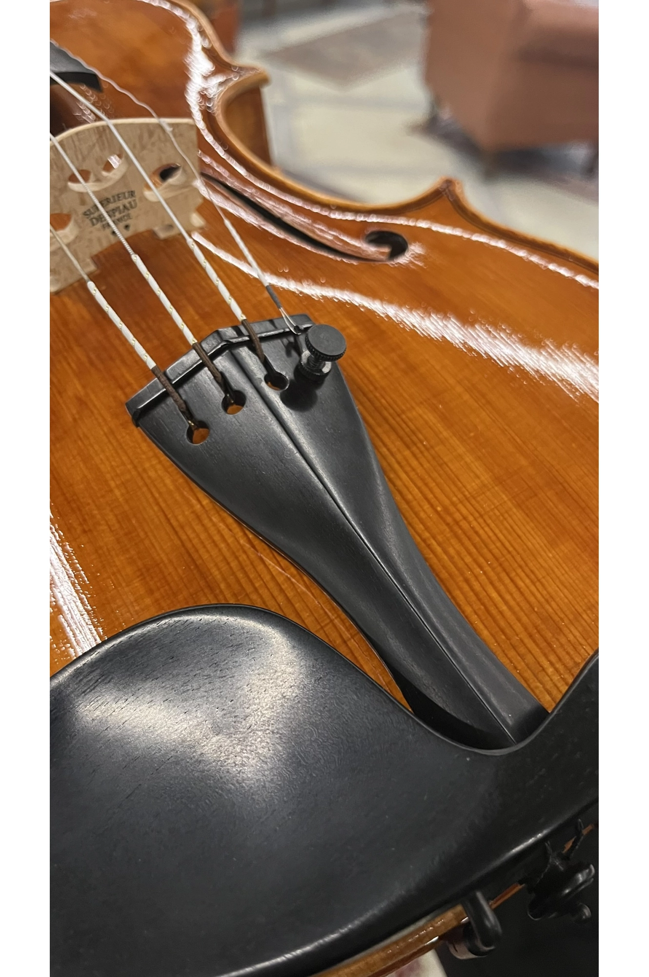 Estandarte Violino Ébano Hill Black Antoni Marsale 4/4 10,5cm