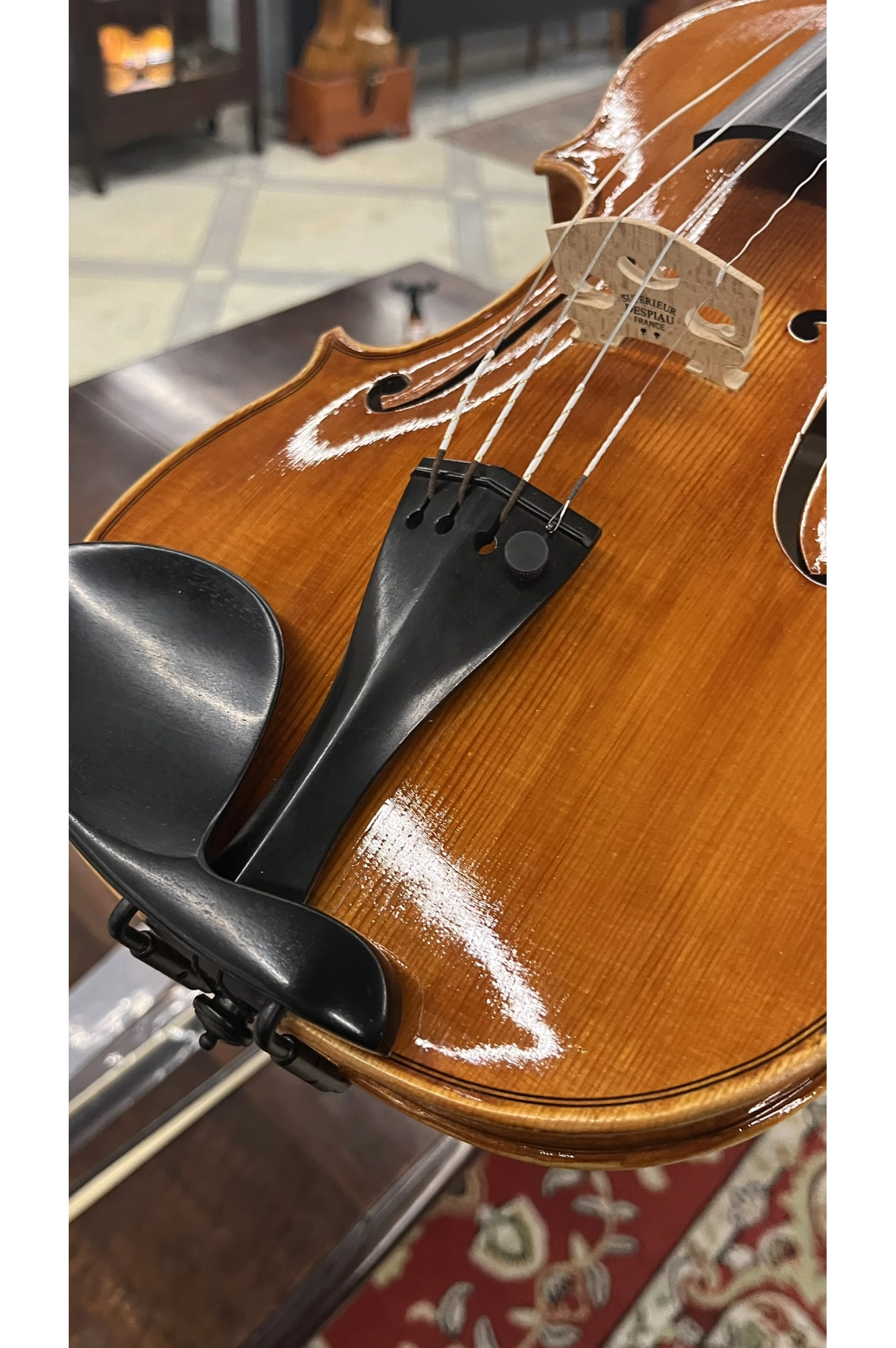 Estandarte Violino Ébano Hill Black Antoni Marsale 4/4 10,5cm