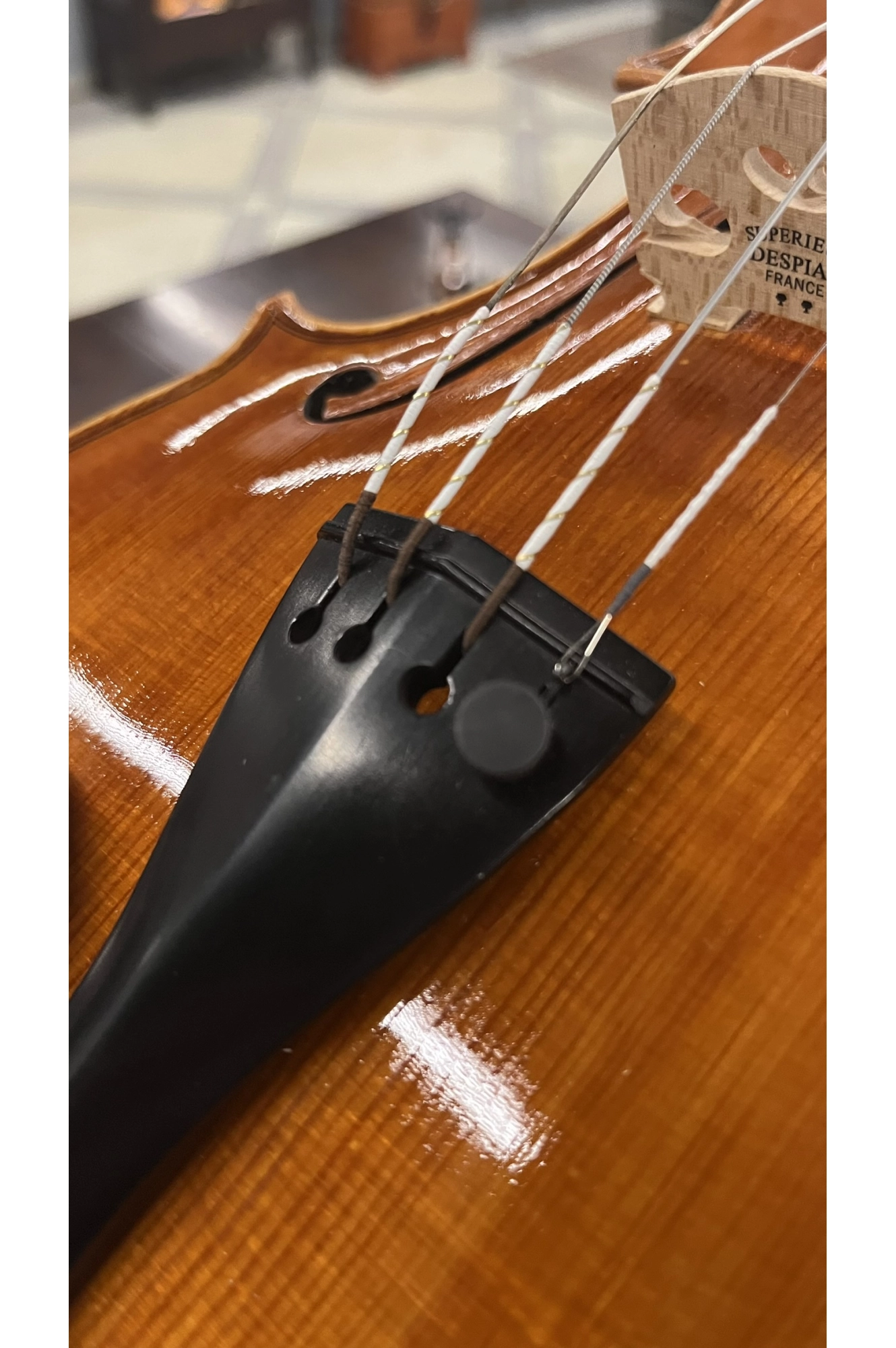 Estandarte Violino Ébano Hill Black Antoni Marsale 4/4
