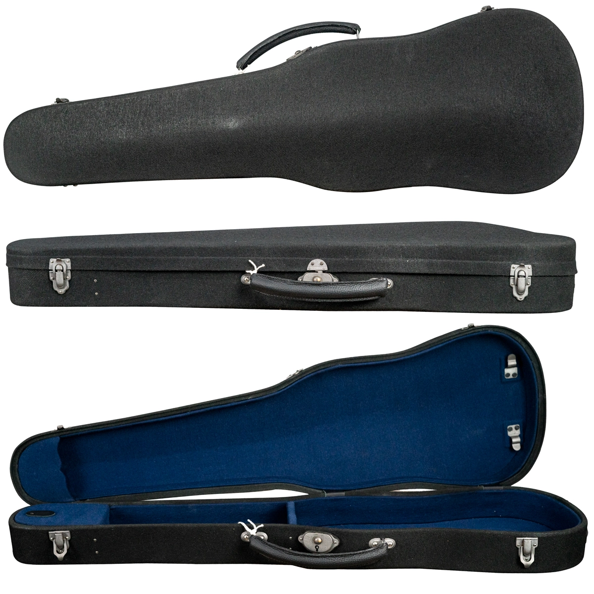 Estojo Case Antigo Violino Preto U047
