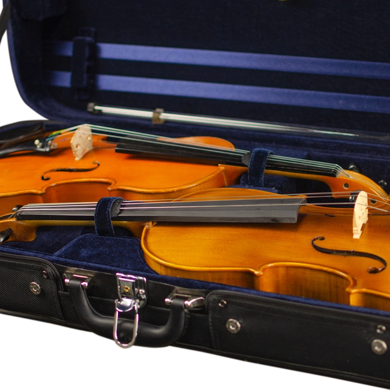 Estojo Case Duplo Antoni Marsale G4033 Violino e Viola Azul
