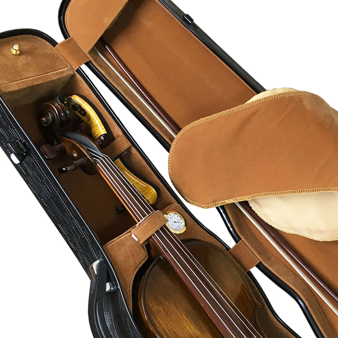 Estojo Case Viola Antoni Marsale Fibra Formato Matt Black