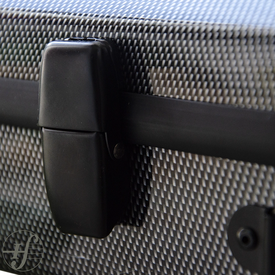  Estojo Case Violino Antoni Marsale Fibra Retangular Carbon Black
