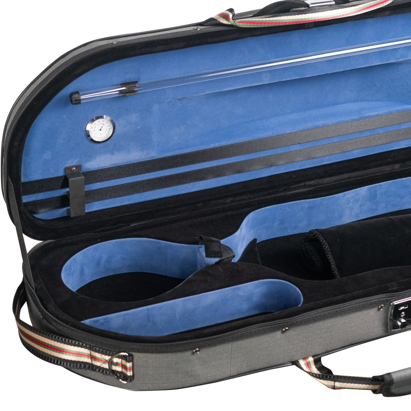 Estojo Case Violino Antoni Marsale SN300 Meia Lua Cinza