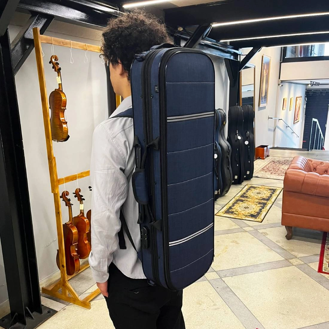 Estojo Case Violino Bena VN221 Blue