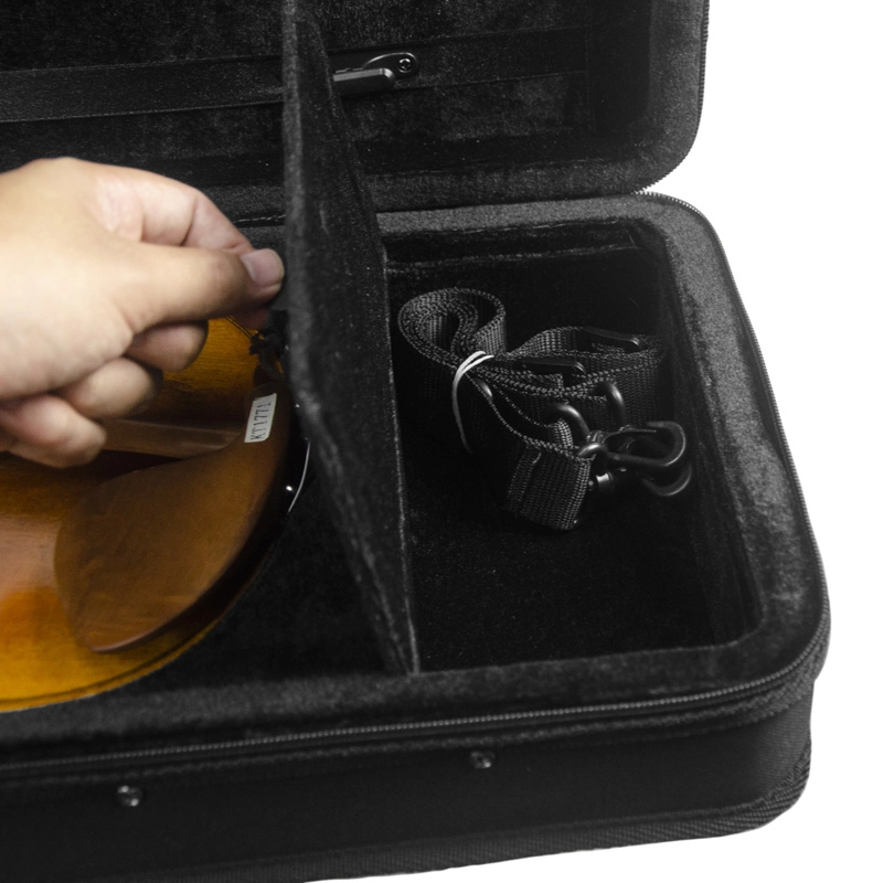 Estojo Case Violino Erudithus 406 Retangular Preto