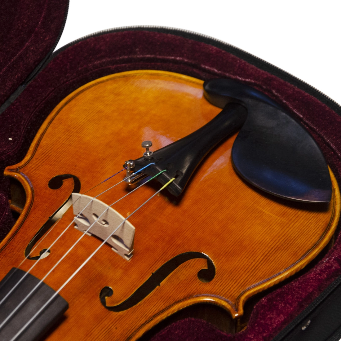 Estojo Case Violino Tarttan Gota Vinho 4/4