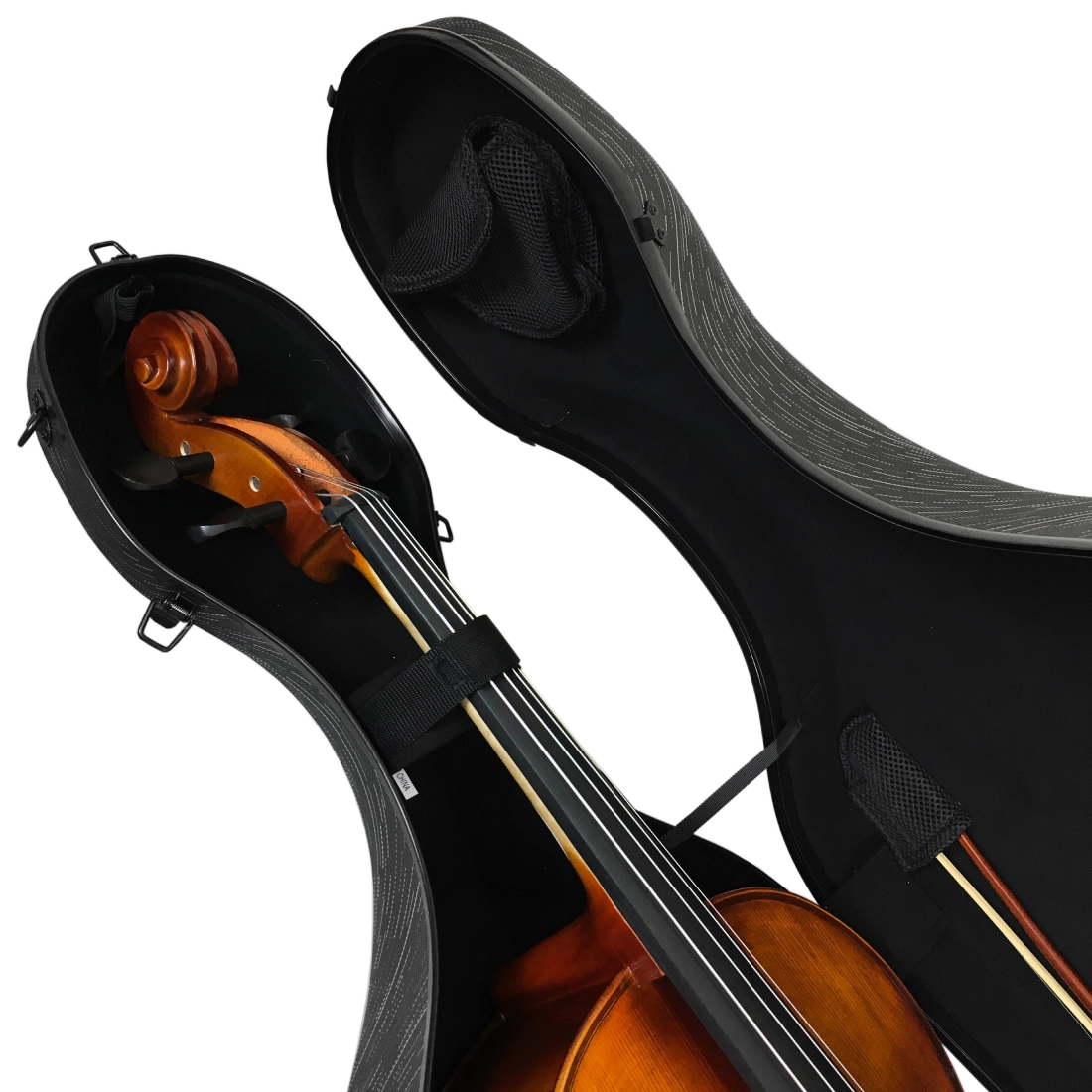 Estojo Case Violoncelo Antoni Marsale Fibra Pro Matt Black