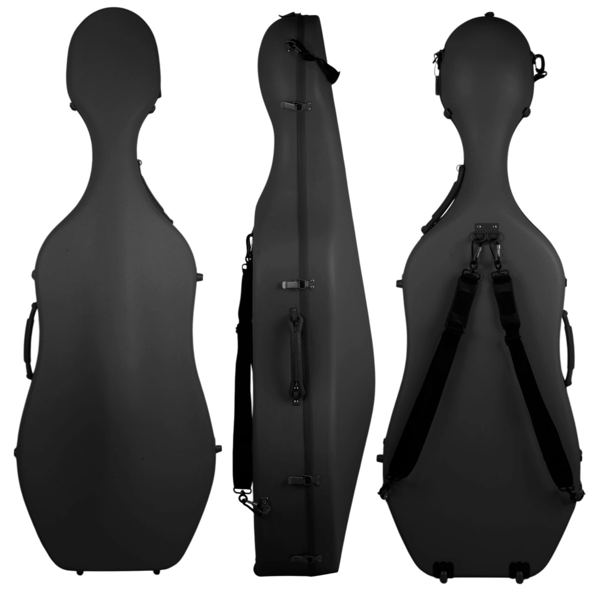 Estojo Case Violoncelo Antoni Marsale Fibra V247 Deep Black
