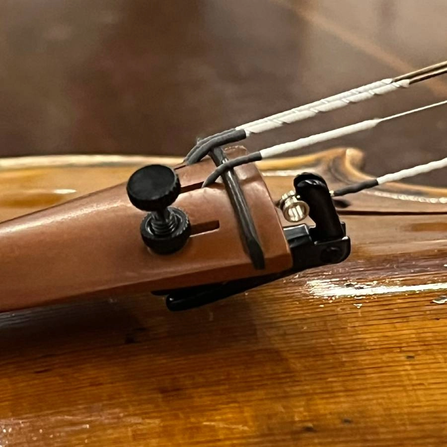 Micro Afinador Violino Tarttan Preto kit com 4