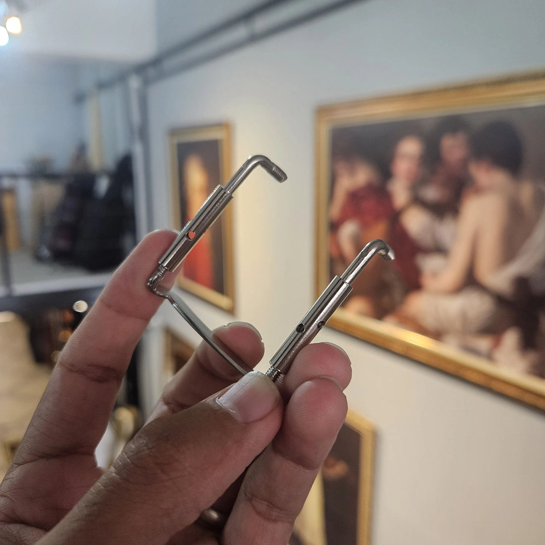 Queixeira Violino Ébano Guarneri Tarttan