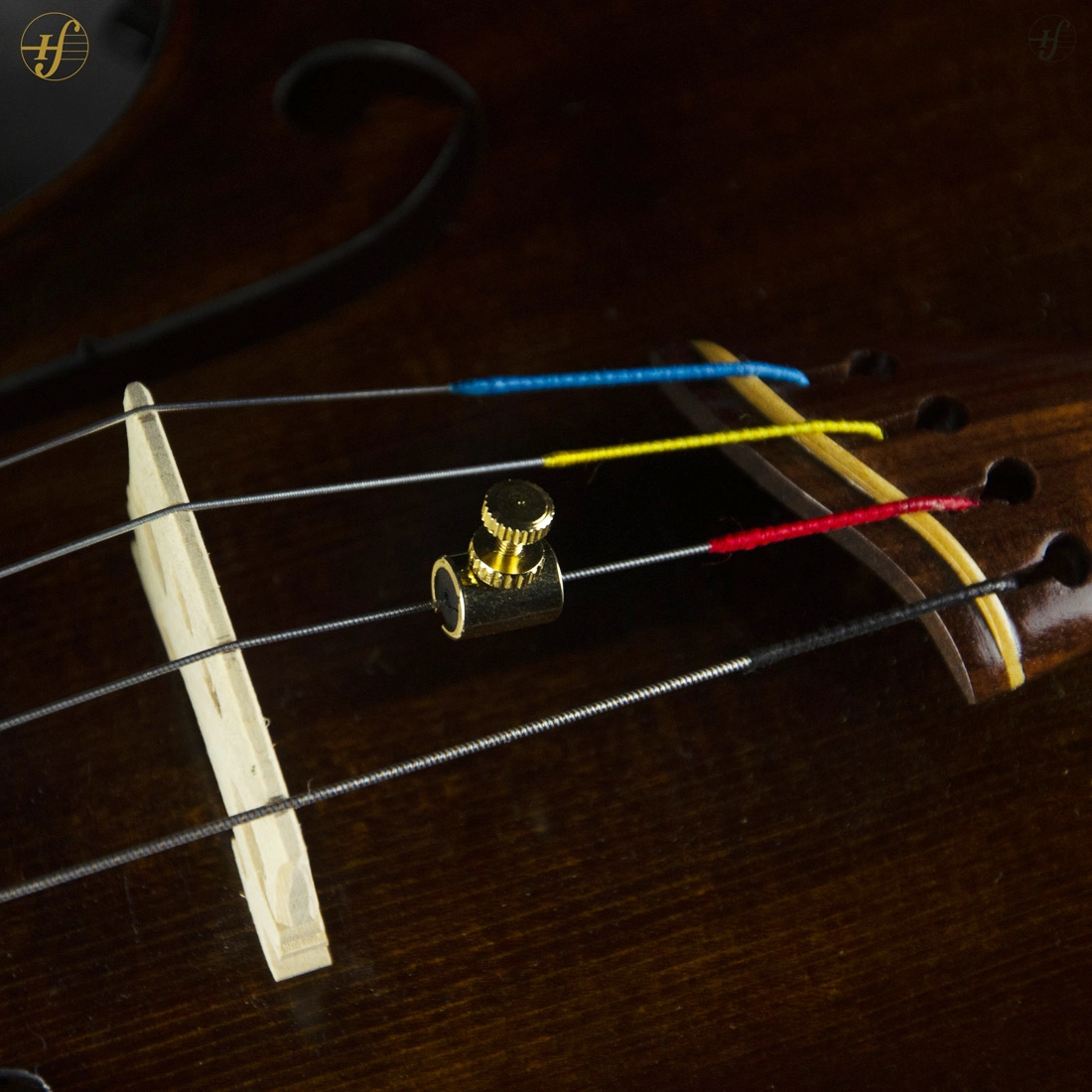 Tira Lobo Violino e Viola Antoni Marsale Dourado