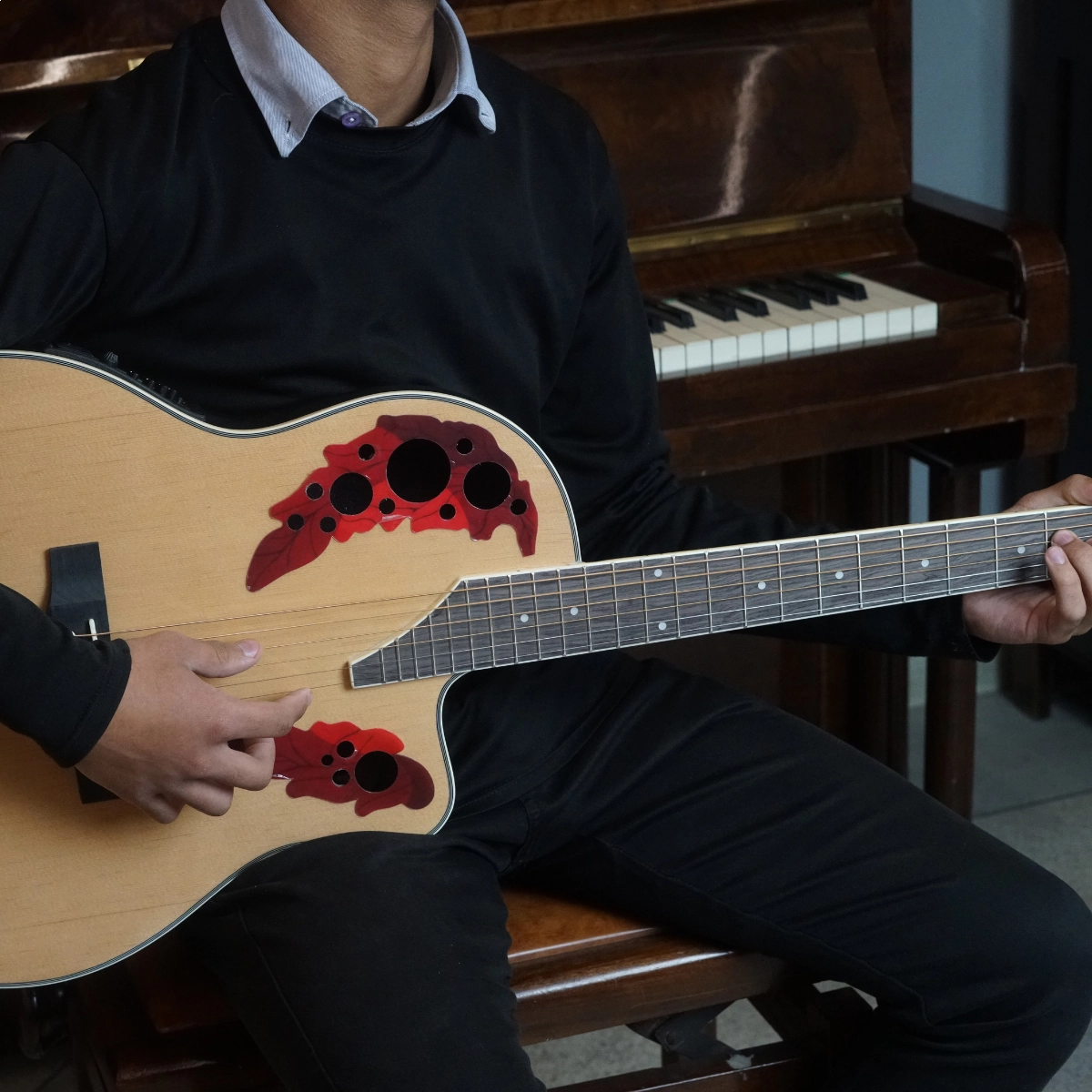 Violão Fibra Eletroacústico Bottechia MHR110E