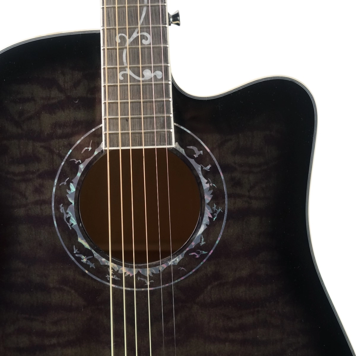 Violão Folk Eletroacústico Bottechia Aço MF150CE Preto