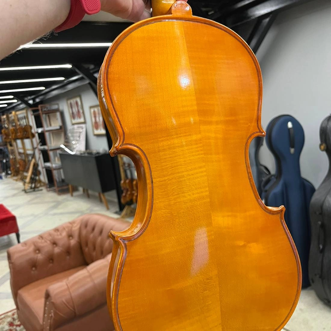 Viola de Arco Antoni Marsale série YA110 Stradivari 38,5cm 15