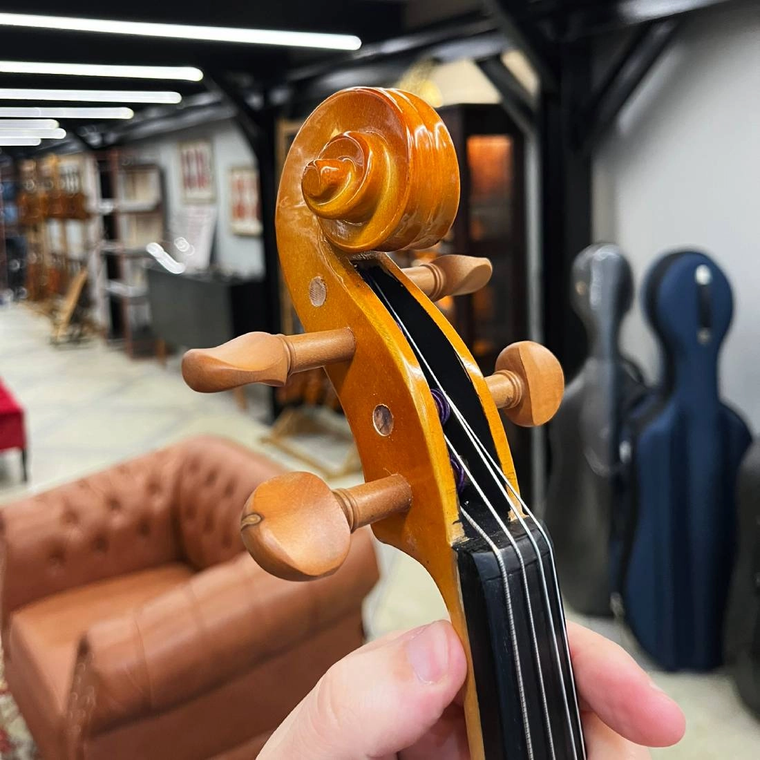 Viola de Arco Antoni Marsale série YA110 Stradivari 38,5cm 15