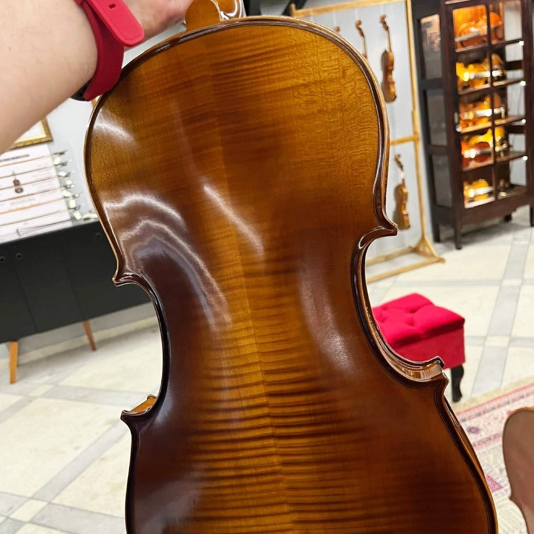 Viola de Arco Antoni Marsale série YA320 Stradivari 38cm 15"