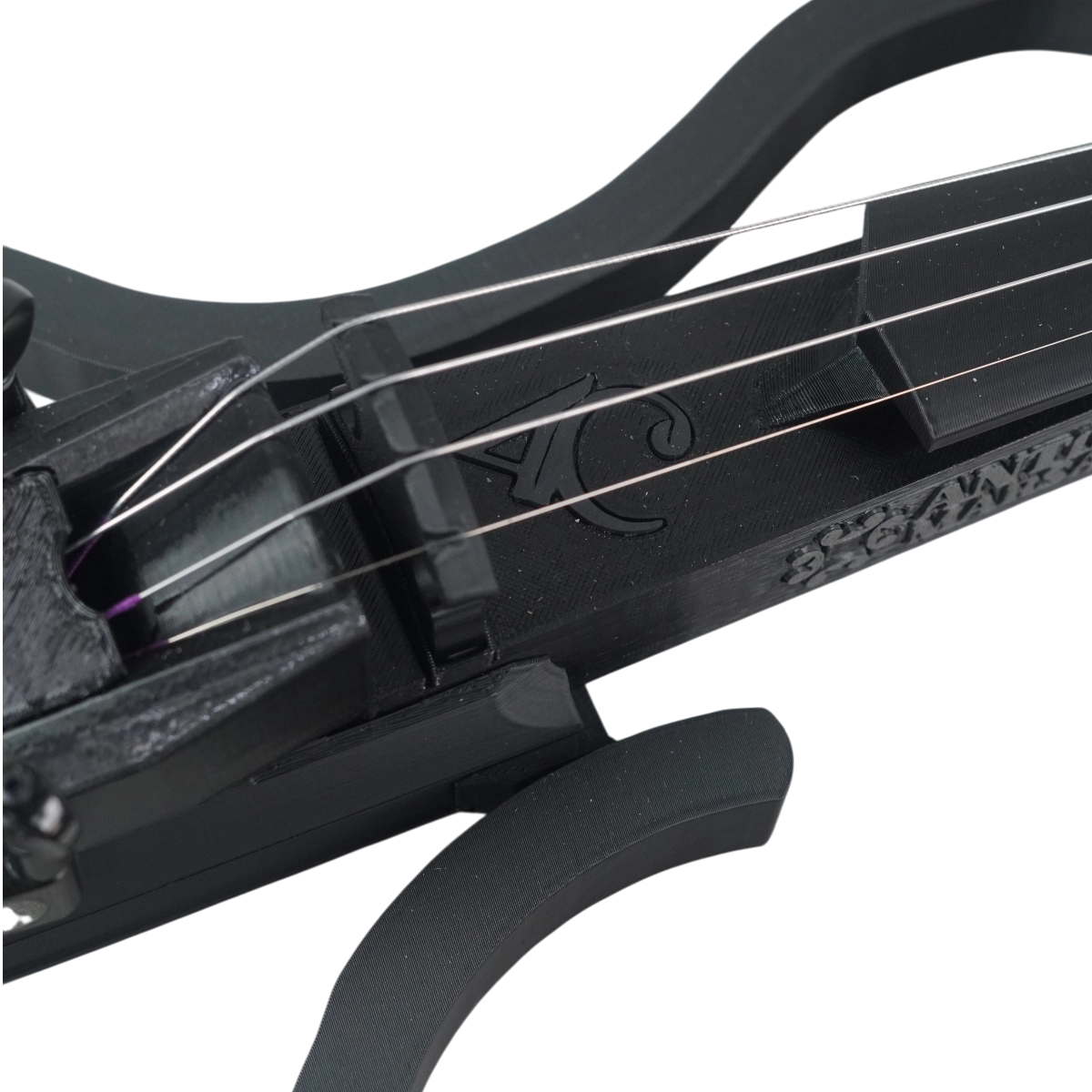 Violino Elétrico Antoni Marsale Obsidian 4 cordas Preto