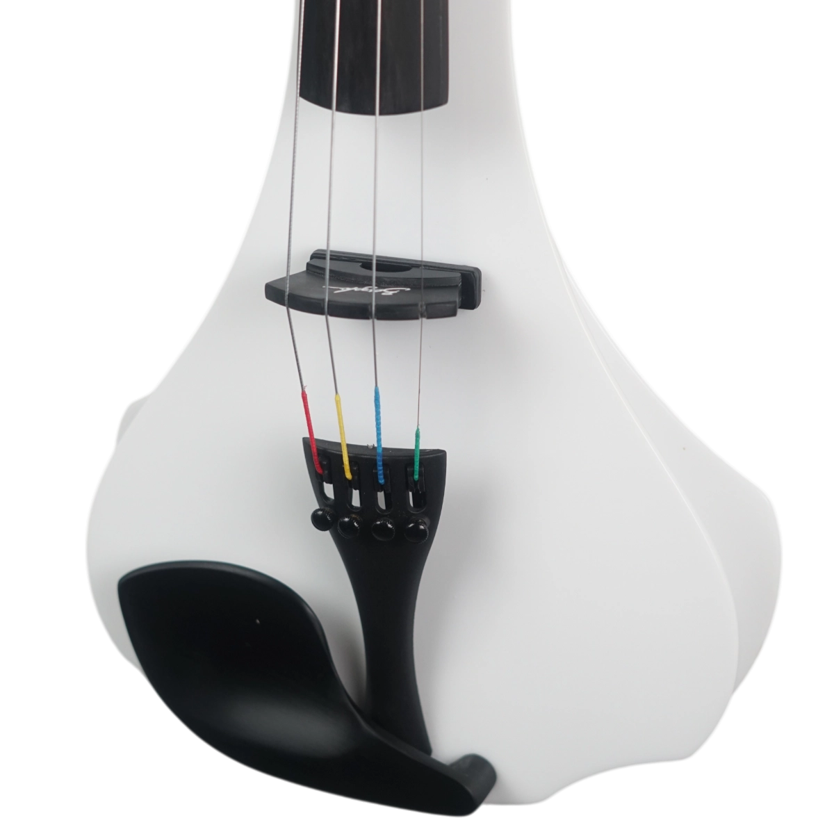 Violino Elétrico Auro Lys 4 cordas Branco