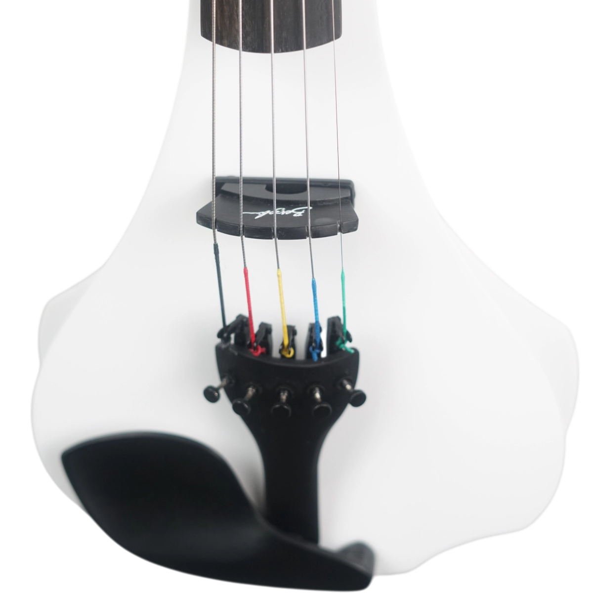 Violino Elétrico Auro Lys 5 cordas Branco