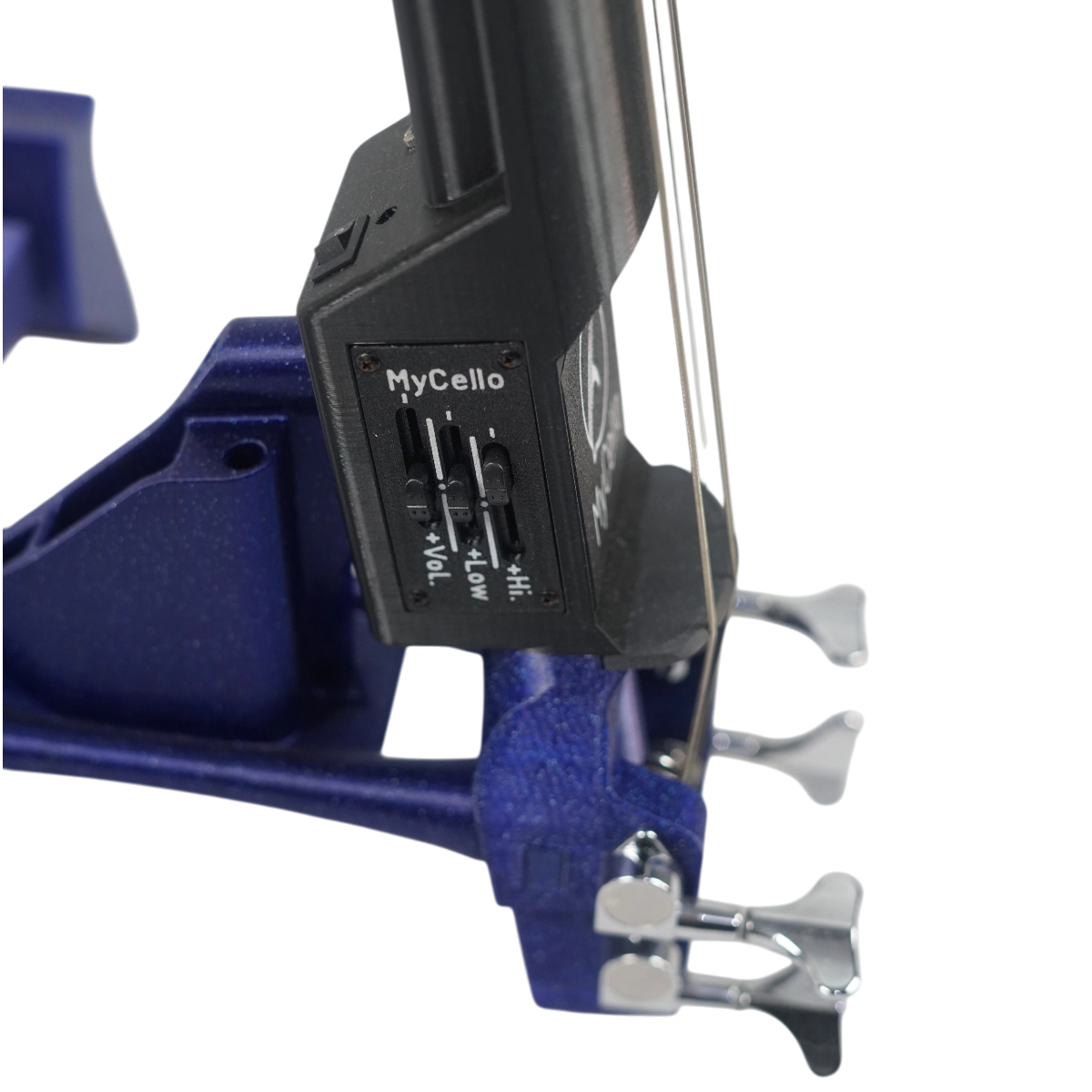 Violoncelo Elétrico Compacto MyCello 4/4 Azul