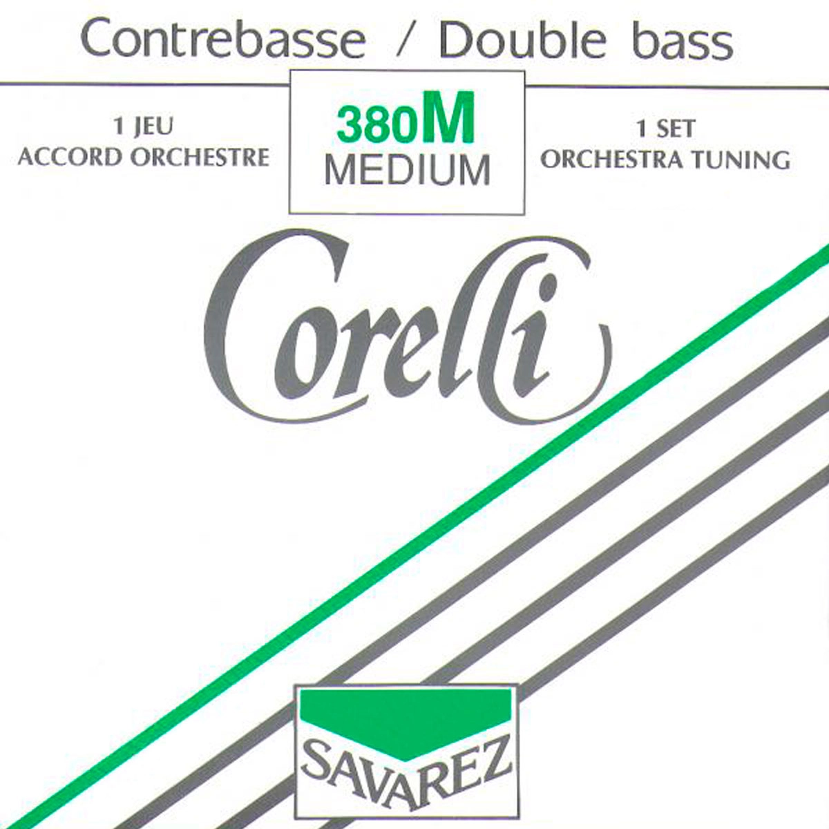 Imagem do produto Encordoamento Contrabaixo 4 Cordas Corelli Níquel 380M