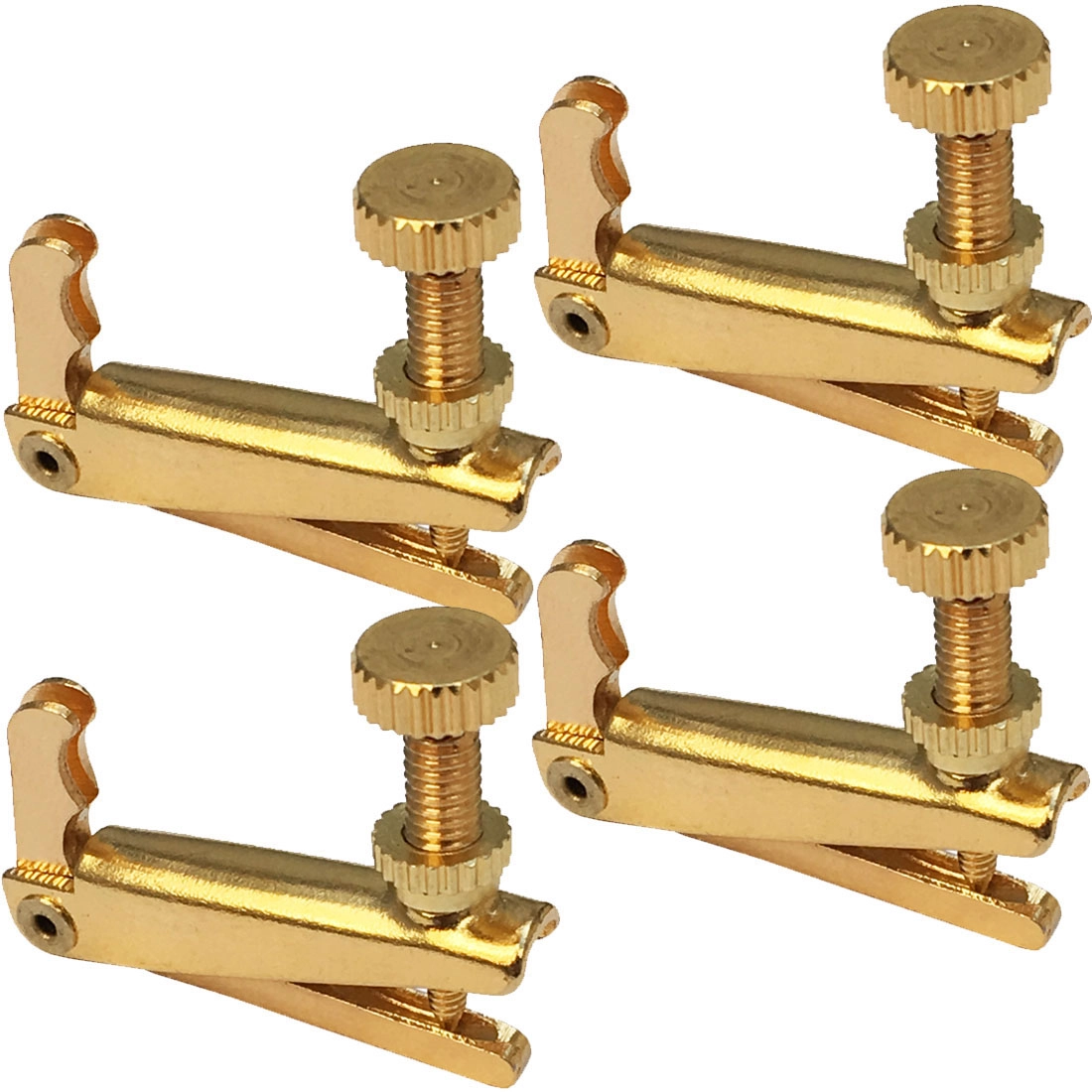 Imagem do produto Micro Afinador Violino Tarttan Dourado kit com 4