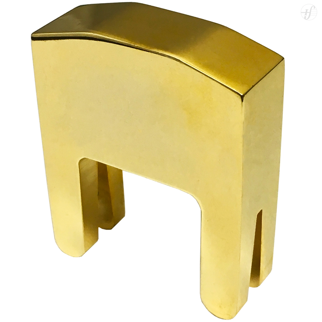 Surdina Violoncelo Antoni Marsale Metal 2 Pontas Dourada
