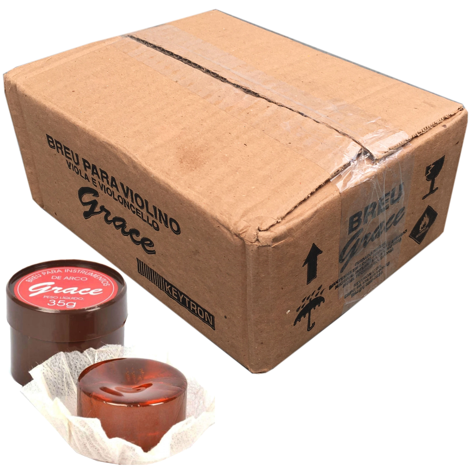 Imagem do produto Breu Grace Violino Viola e Violoncelo - kit com 10