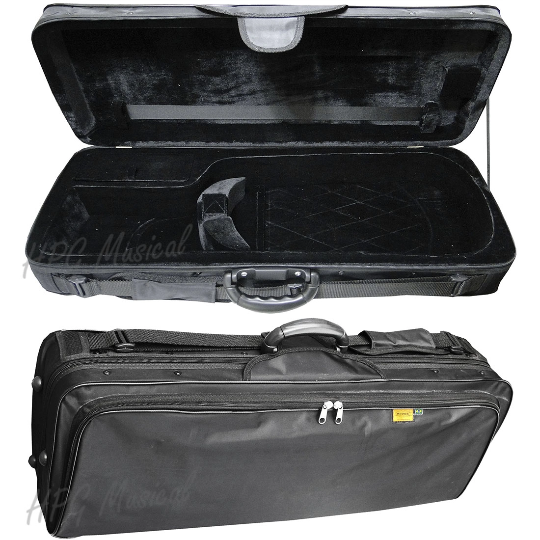 Imagem do produto Estojo Case Viola KLOSS Retangular Preto