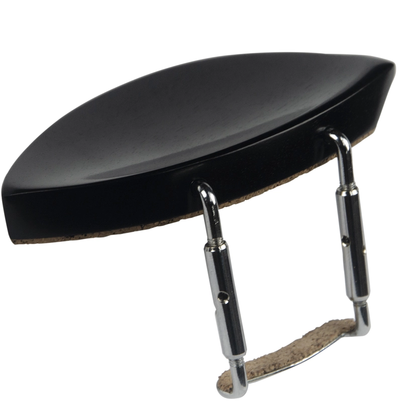 Imagem do produto Queixeira Violino Ébano Extra Flat Antoni Marsale Cromada