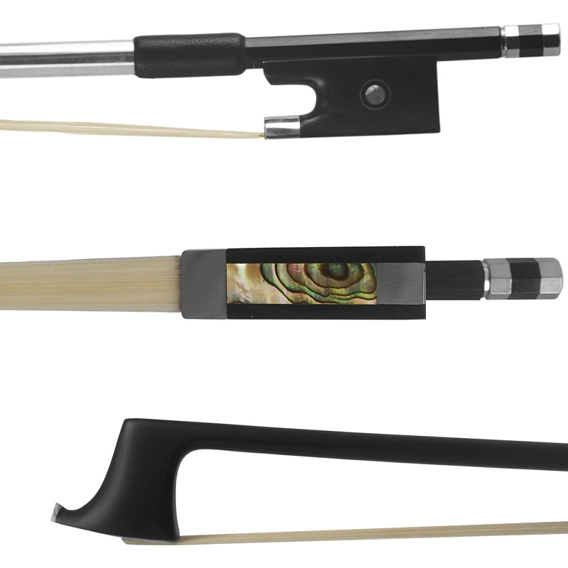 Imagem do produto Arco Violino Antoni Marsale Fibra CB100 Black Nickel 4/4