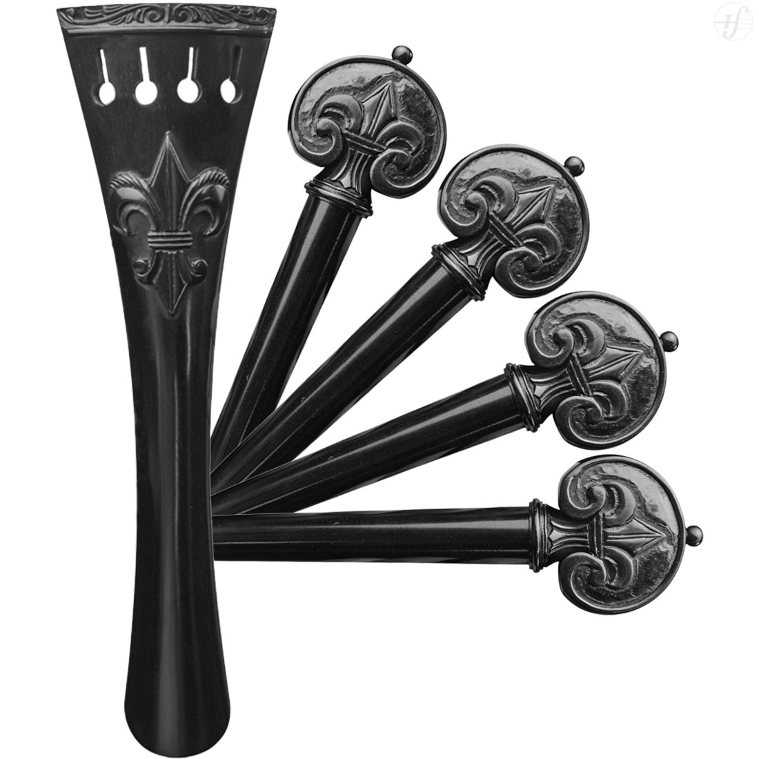 Imagem do produto Kit Violoncelo Ébano Antoni Marsale CE35 Entalhado B1