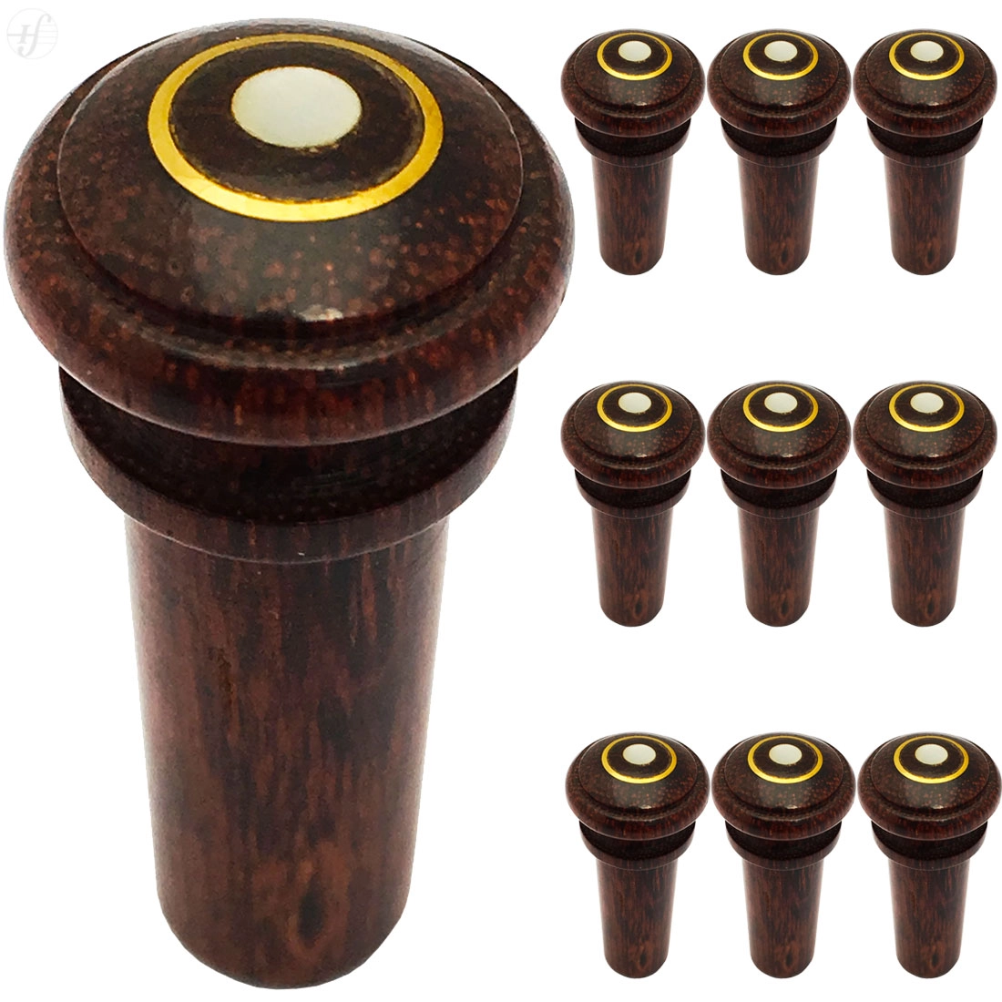Imagem do produto Botão Viola Tamarindo Olho París Antoni Marsale (kit com 10) 