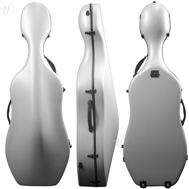 Imagem do produto Estojo Case Violoncelo Antoni Marsale Fibra Pro Carbon White