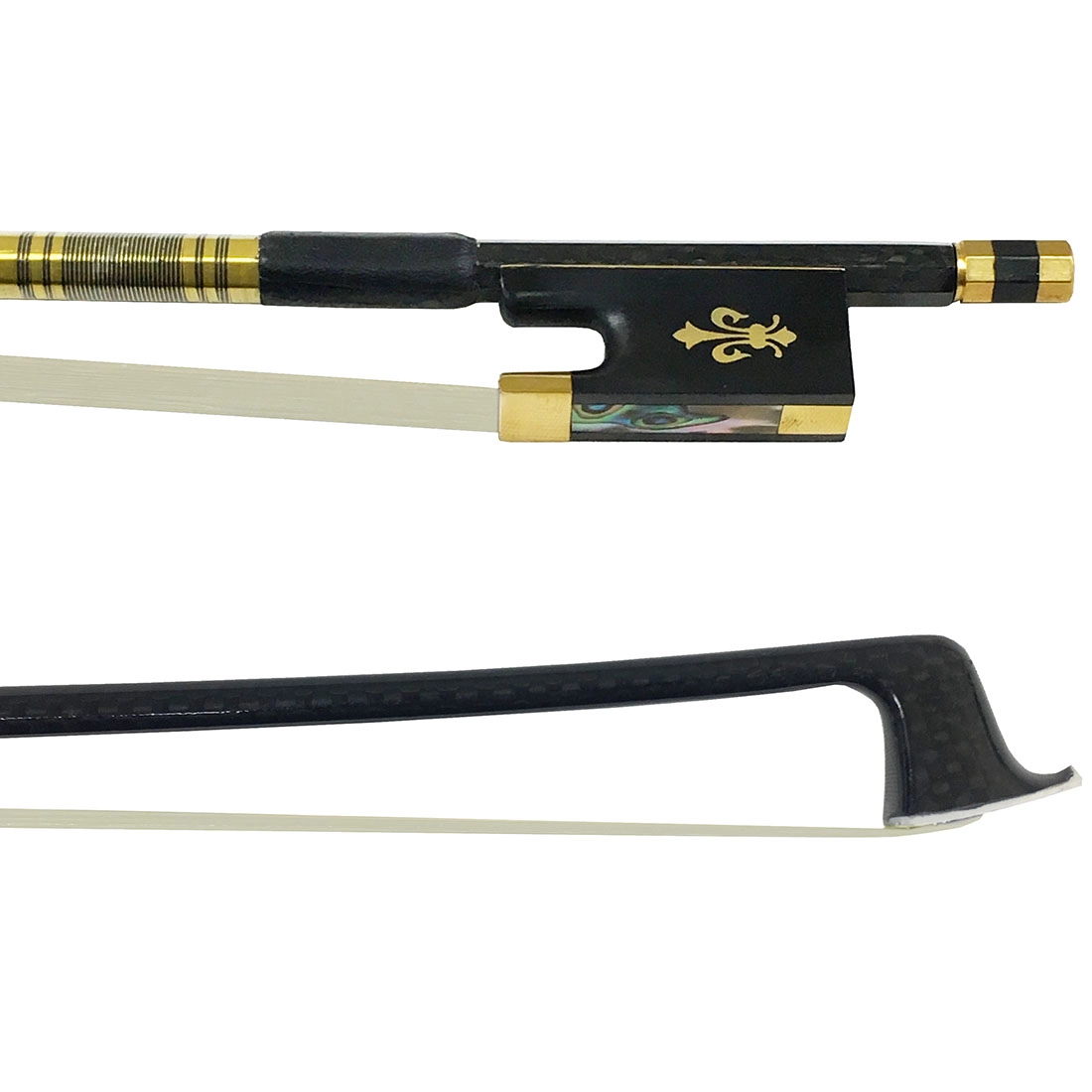 Imagem do produto Arco Violino Antoni Marsale Fibra CB300 Flor de Lis Gold