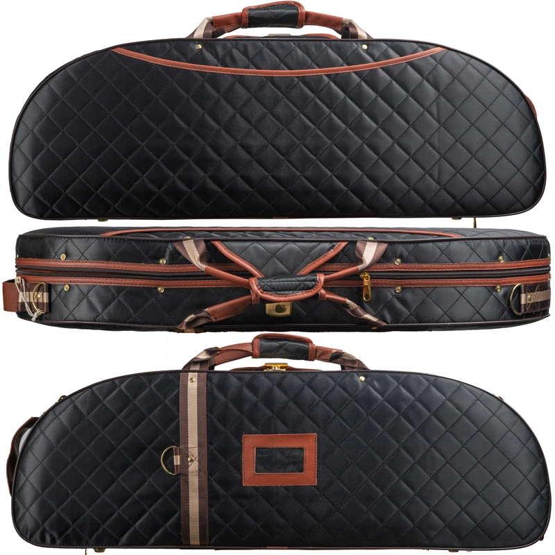 Estojo Case Violino Antoni Marsale SN500 Meia Lua Preto