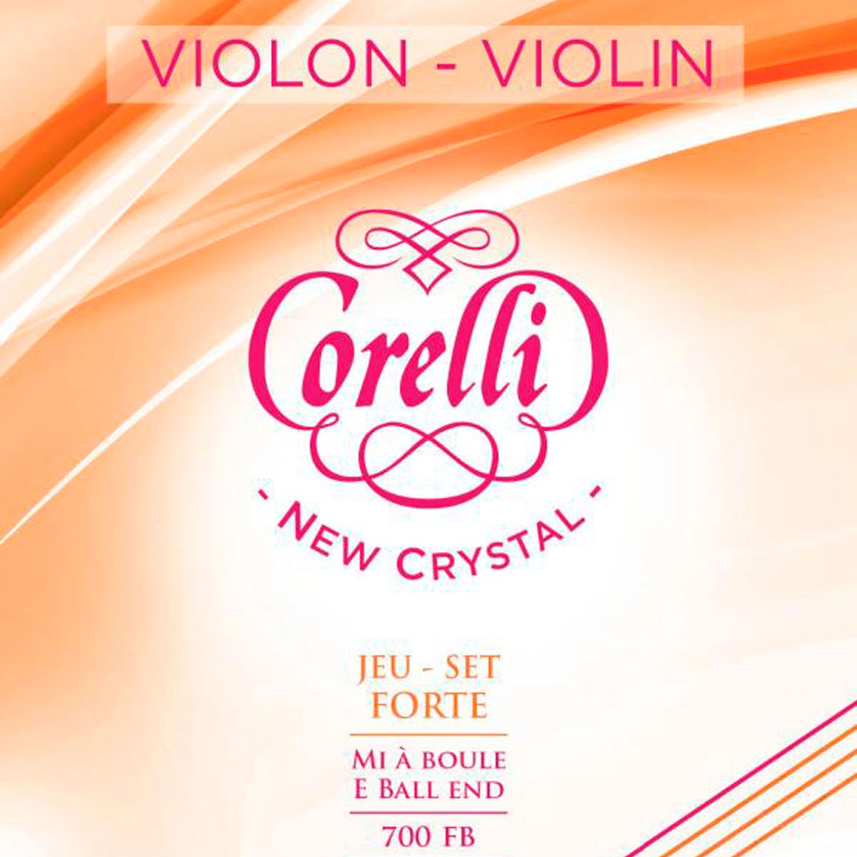 Imagem do produto Encordoamento Violino Corelli New Crystal Forte 700FB